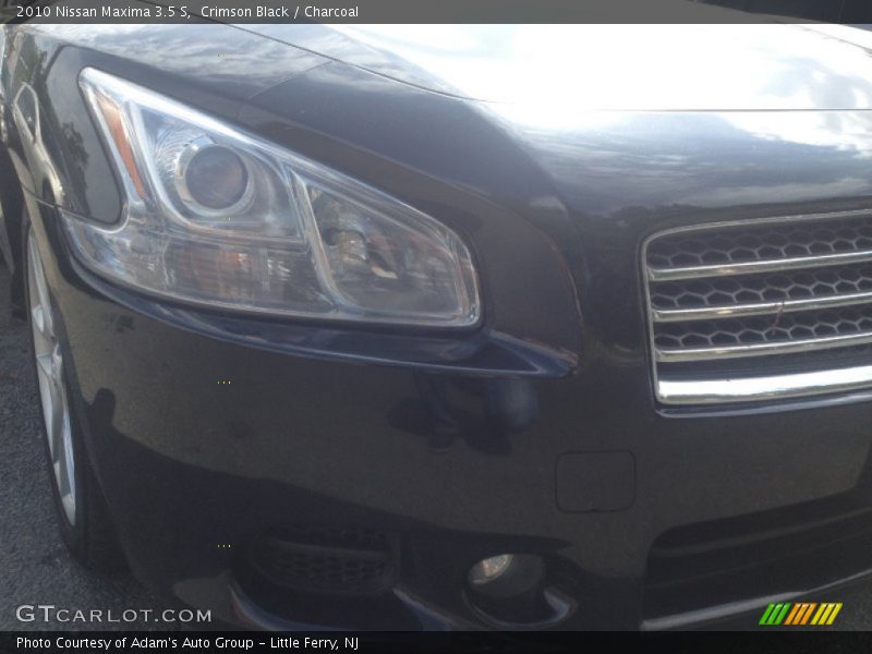 Crimson Black / Charcoal 2010 Nissan Maxima 3.5 S