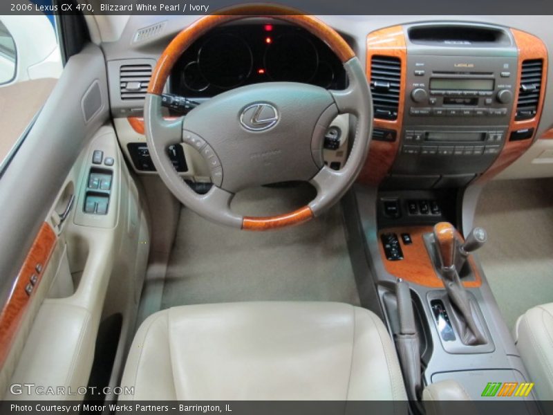 Blizzard White Pearl / Ivory 2006 Lexus GX 470