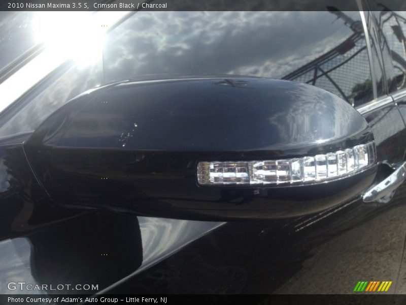Crimson Black / Charcoal 2010 Nissan Maxima 3.5 S