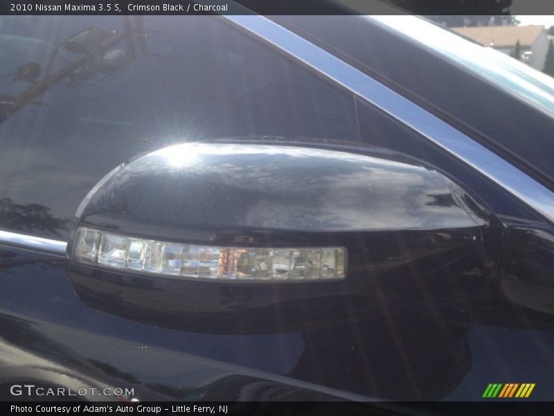 Crimson Black / Charcoal 2010 Nissan Maxima 3.5 S