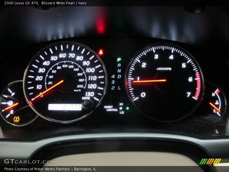 Blizzard White Pearl / Ivory 2006 Lexus GX 470