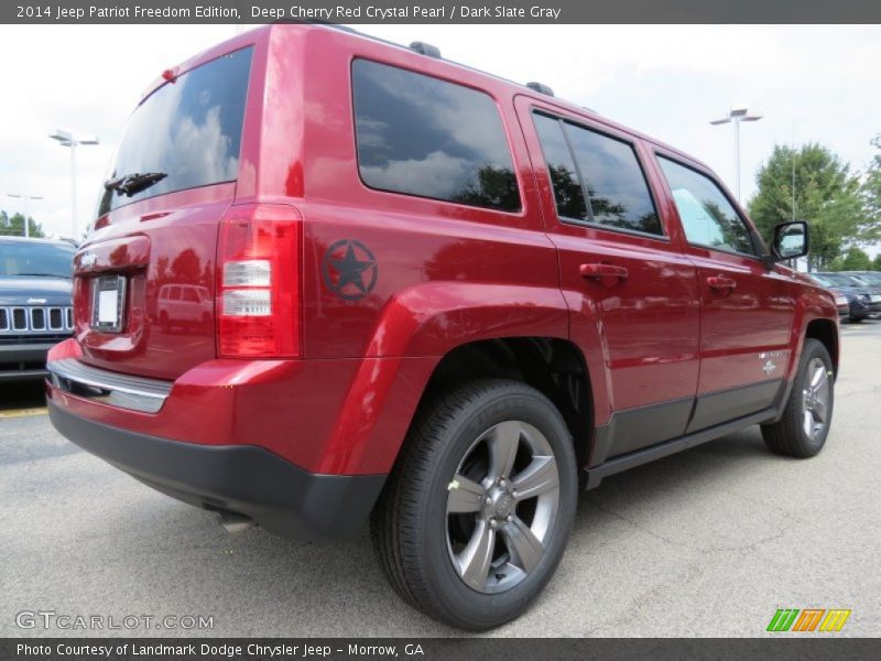 Deep Cherry Red Crystal Pearl / Dark Slate Gray 2014 Jeep Patriot Freedom Edition