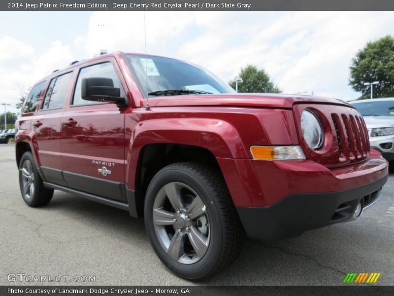 Deep Cherry Red Crystal Pearl / Dark Slate Gray 2014 Jeep Patriot Freedom Edition