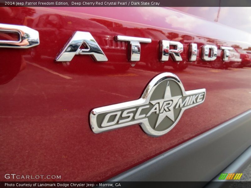 Deep Cherry Red Crystal Pearl / Dark Slate Gray 2014 Jeep Patriot Freedom Edition