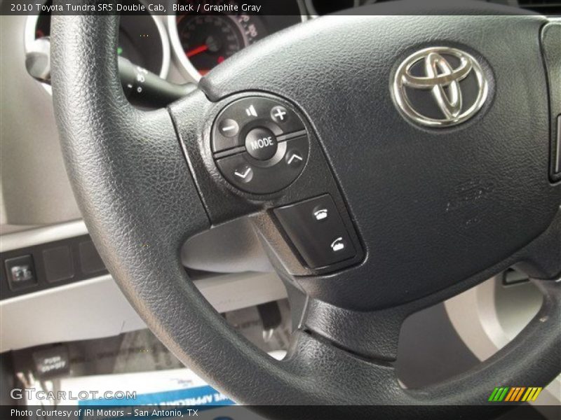 Black / Graphite Gray 2010 Toyota Tundra SR5 Double Cab