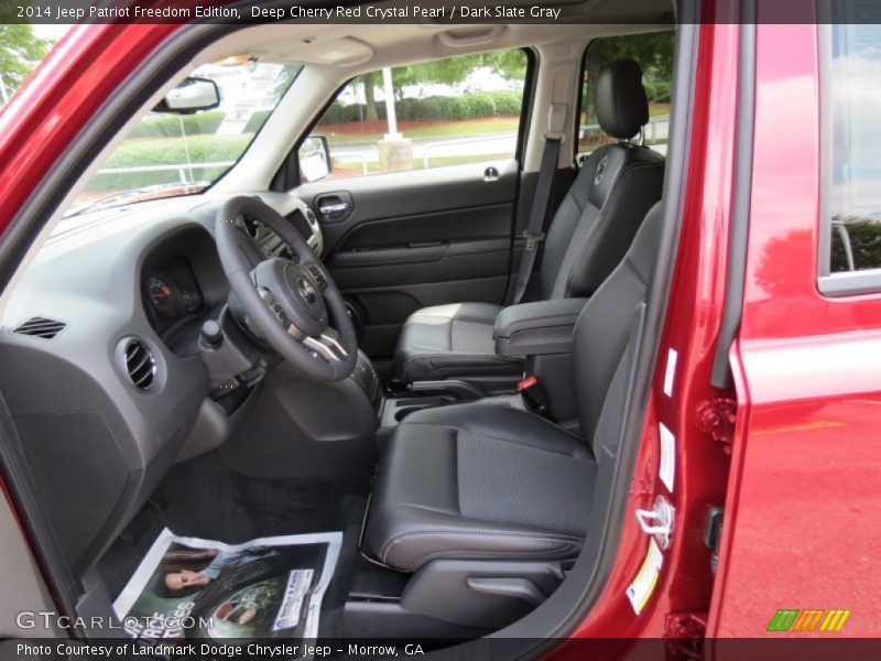 Deep Cherry Red Crystal Pearl / Dark Slate Gray 2014 Jeep Patriot Freedom Edition