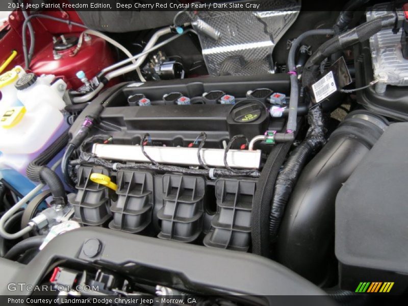 Deep Cherry Red Crystal Pearl / Dark Slate Gray 2014 Jeep Patriot Freedom Edition