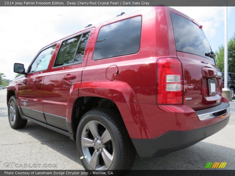 Deep Cherry Red Crystal Pearl / Dark Slate Gray 2014 Jeep Patriot Freedom Edition