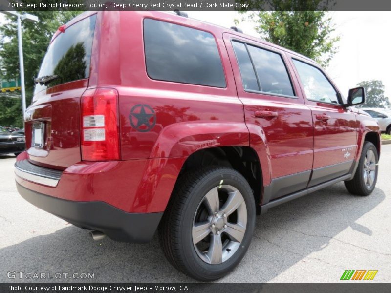Deep Cherry Red Crystal Pearl / Dark Slate Gray 2014 Jeep Patriot Freedom Edition