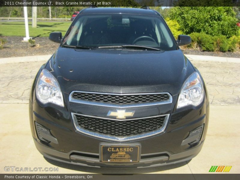 Black Granite Metallic / Jet Black 2011 Chevrolet Equinox LT