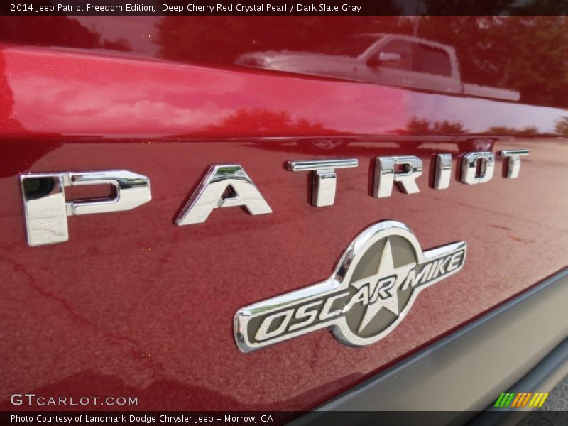 Deep Cherry Red Crystal Pearl / Dark Slate Gray 2014 Jeep Patriot Freedom Edition