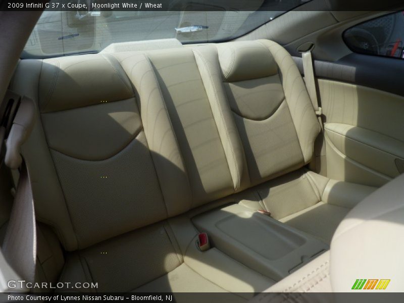 Moonlight White / Wheat 2009 Infiniti G 37 x Coupe