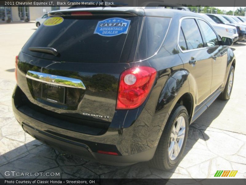 Black Granite Metallic / Jet Black 2011 Chevrolet Equinox LT