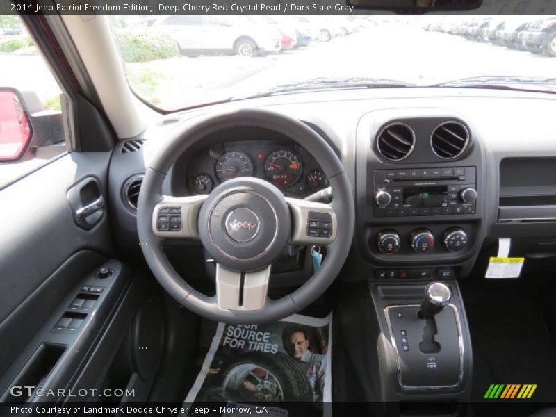 Deep Cherry Red Crystal Pearl / Dark Slate Gray 2014 Jeep Patriot Freedom Edition