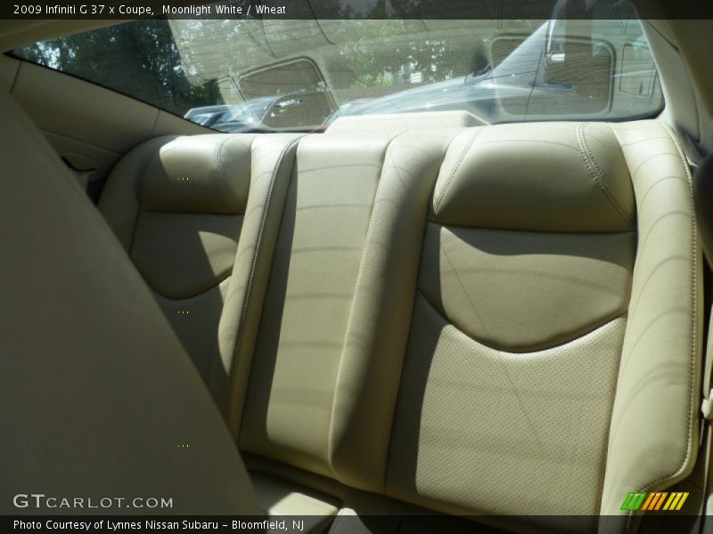 Moonlight White / Wheat 2009 Infiniti G 37 x Coupe