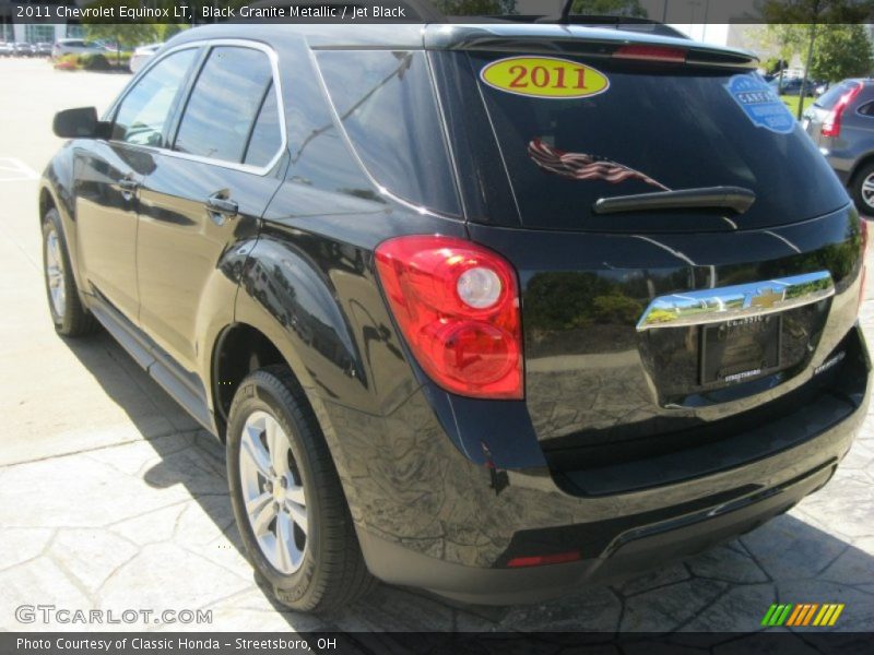Black Granite Metallic / Jet Black 2011 Chevrolet Equinox LT