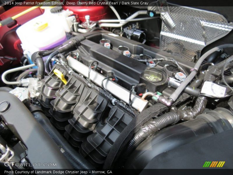 Deep Cherry Red Crystal Pearl / Dark Slate Gray 2014 Jeep Patriot Freedom Edition