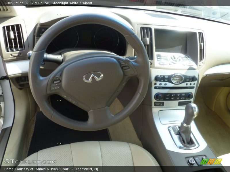 Moonlight White / Wheat 2009 Infiniti G 37 x Coupe