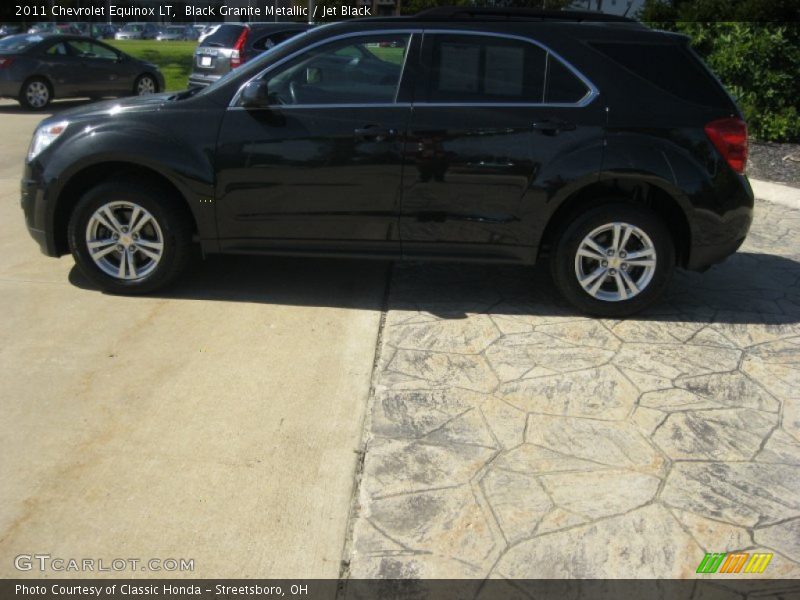 Black Granite Metallic / Jet Black 2011 Chevrolet Equinox LT