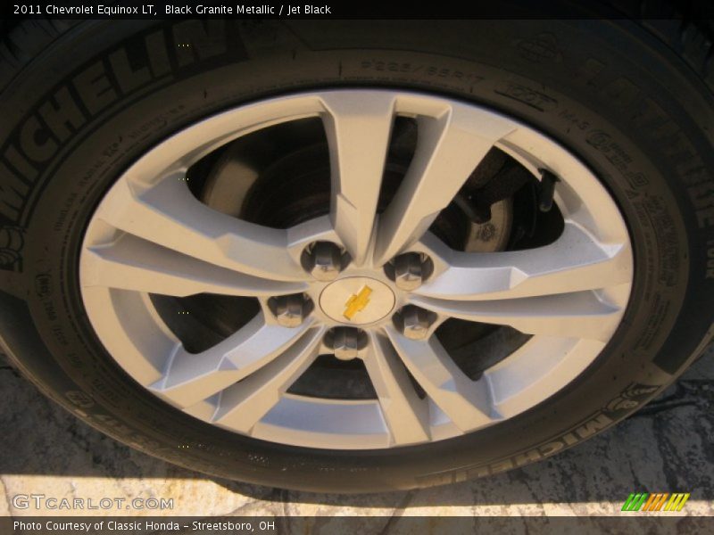 Black Granite Metallic / Jet Black 2011 Chevrolet Equinox LT