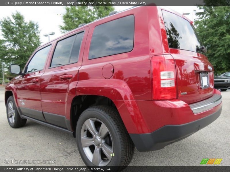 Deep Cherry Red Crystal Pearl / Dark Slate Gray 2014 Jeep Patriot Freedom Edition
