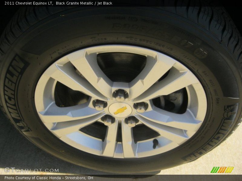 Black Granite Metallic / Jet Black 2011 Chevrolet Equinox LT