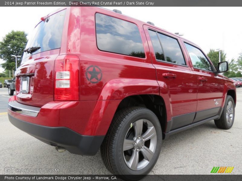 Deep Cherry Red Crystal Pearl / Dark Slate Gray 2014 Jeep Patriot Freedom Edition