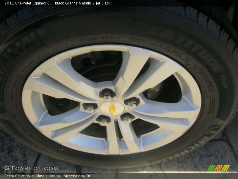 Black Granite Metallic / Jet Black 2011 Chevrolet Equinox LT