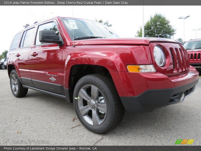Deep Cherry Red Crystal Pearl / Dark Slate Gray 2014 Jeep Patriot Freedom Edition