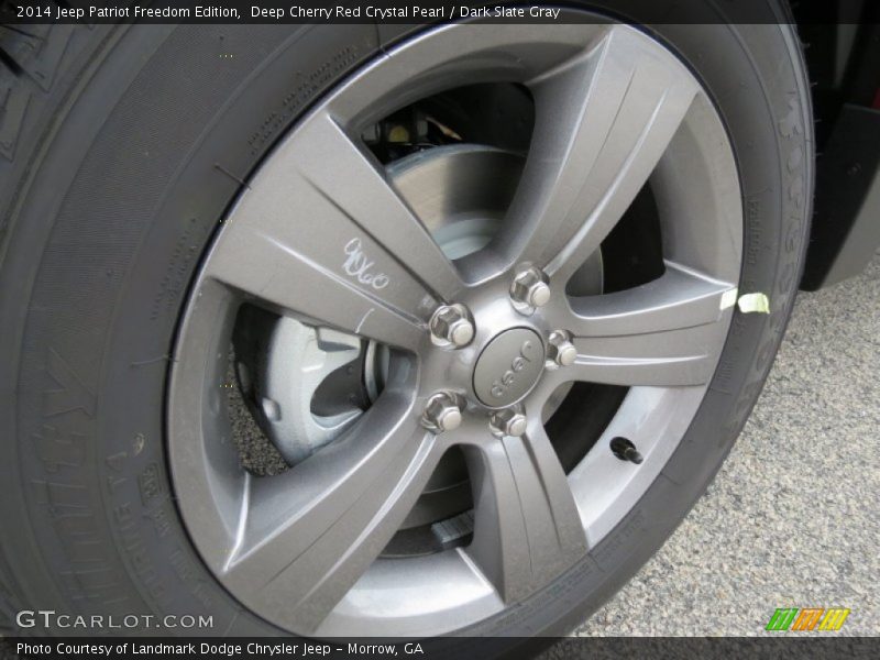 Deep Cherry Red Crystal Pearl / Dark Slate Gray 2014 Jeep Patriot Freedom Edition