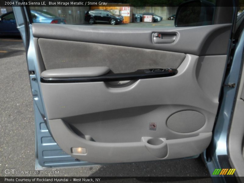 Blue Mirage Metallic / Stone Gray 2004 Toyota Sienna LE
