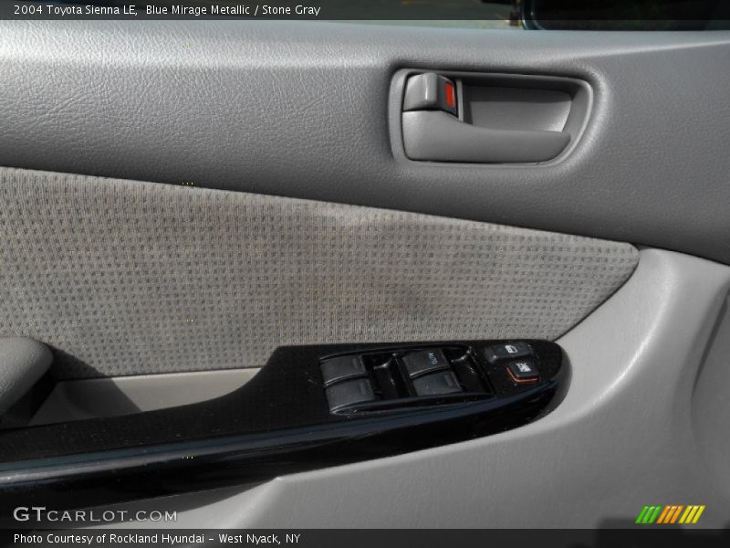 Blue Mirage Metallic / Stone Gray 2004 Toyota Sienna LE