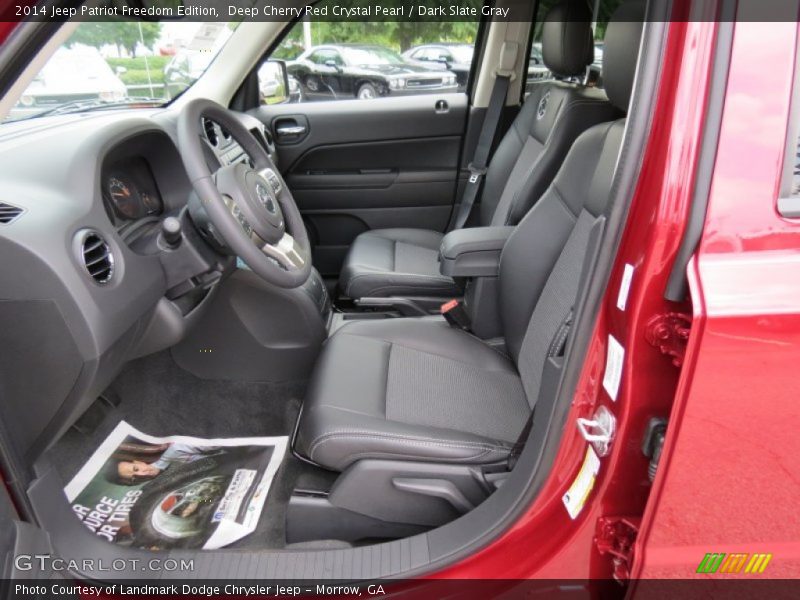 Deep Cherry Red Crystal Pearl / Dark Slate Gray 2014 Jeep Patriot Freedom Edition