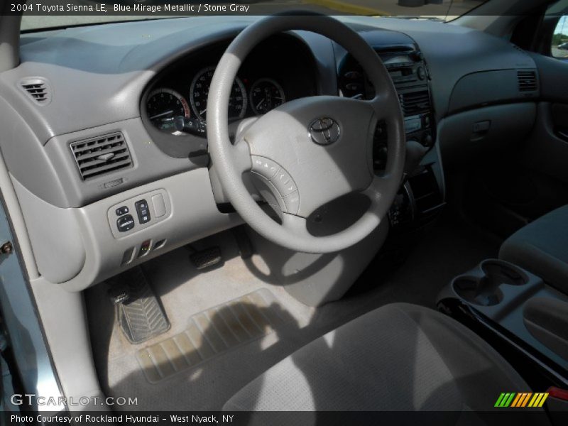 Blue Mirage Metallic / Stone Gray 2004 Toyota Sienna LE