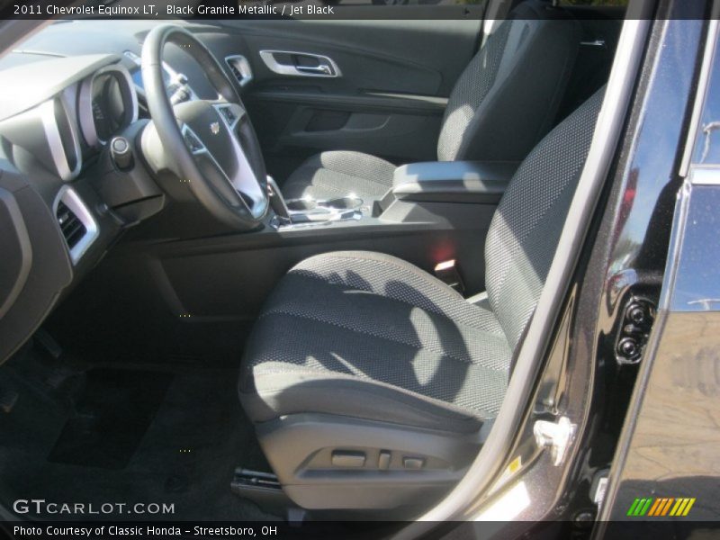 Black Granite Metallic / Jet Black 2011 Chevrolet Equinox LT