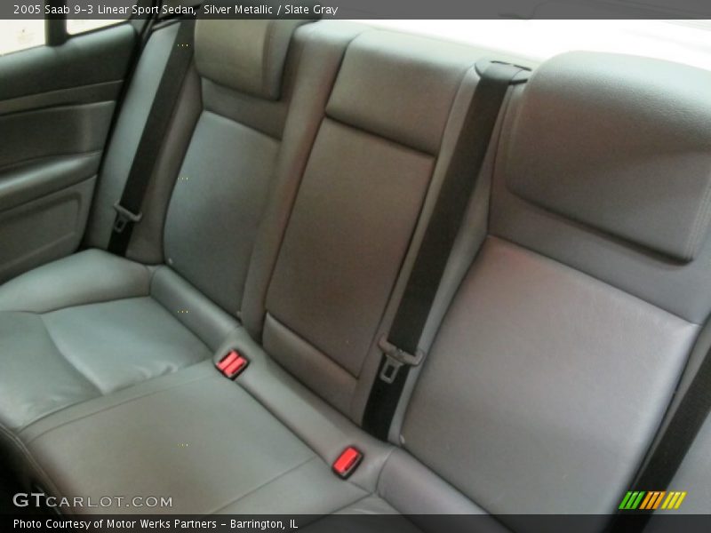 Silver Metallic / Slate Gray 2005 Saab 9-3 Linear Sport Sedan