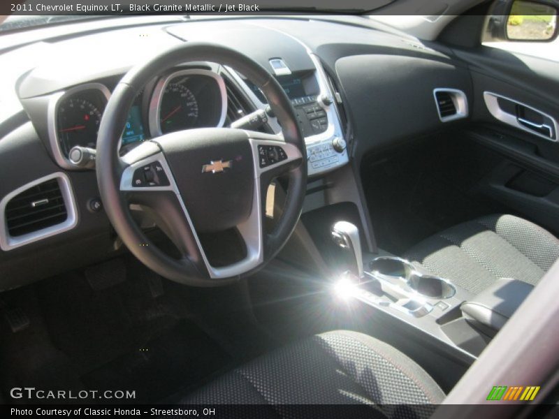 Black Granite Metallic / Jet Black 2011 Chevrolet Equinox LT