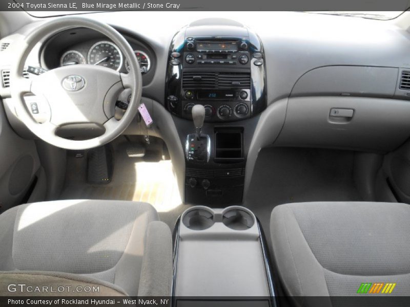 Blue Mirage Metallic / Stone Gray 2004 Toyota Sienna LE