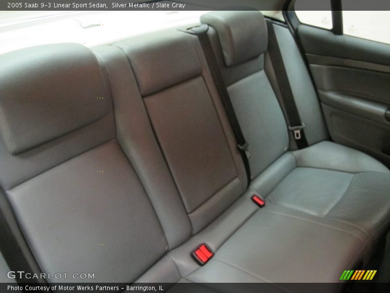 Silver Metallic / Slate Gray 2005 Saab 9-3 Linear Sport Sedan