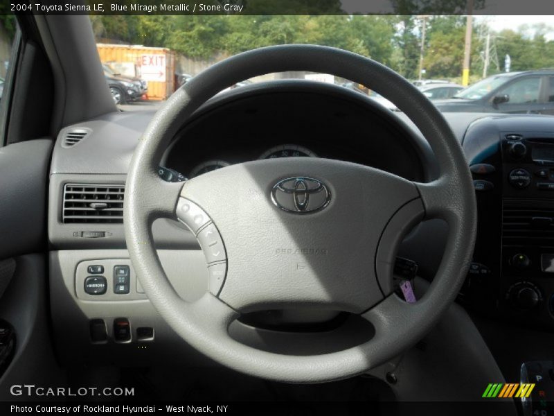 Blue Mirage Metallic / Stone Gray 2004 Toyota Sienna LE
