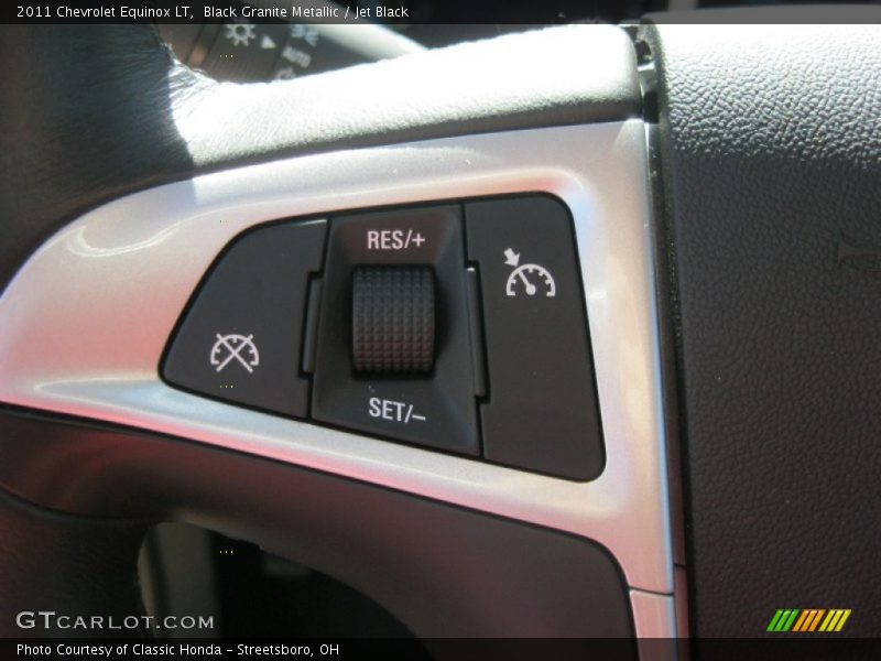 Black Granite Metallic / Jet Black 2011 Chevrolet Equinox LT