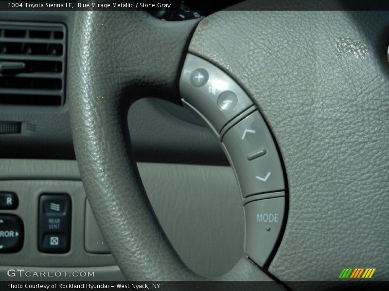 Blue Mirage Metallic / Stone Gray 2004 Toyota Sienna LE