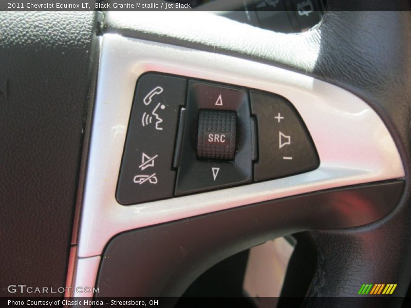 Black Granite Metallic / Jet Black 2011 Chevrolet Equinox LT
