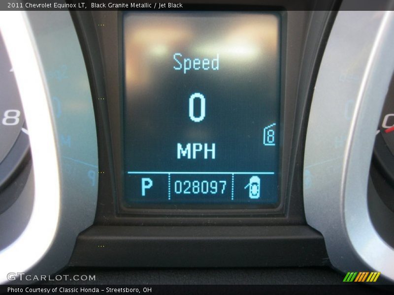 Black Granite Metallic / Jet Black 2011 Chevrolet Equinox LT