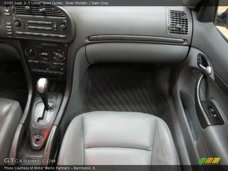 Silver Metallic / Slate Gray 2005 Saab 9-3 Linear Sport Sedan