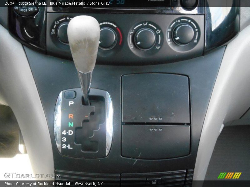 Blue Mirage Metallic / Stone Gray 2004 Toyota Sienna LE