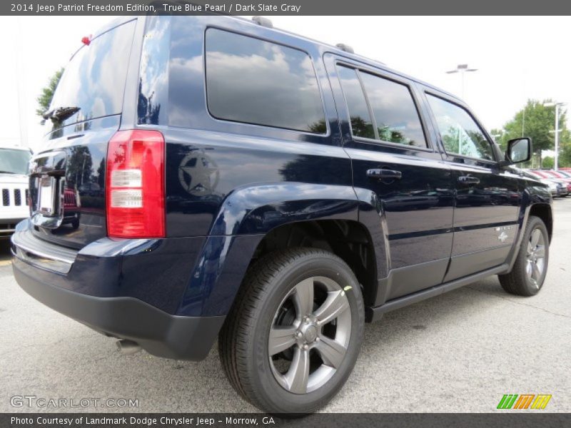 True Blue Pearl / Dark Slate Gray 2014 Jeep Patriot Freedom Edition