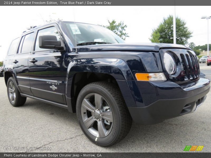 True Blue Pearl / Dark Slate Gray 2014 Jeep Patriot Freedom Edition