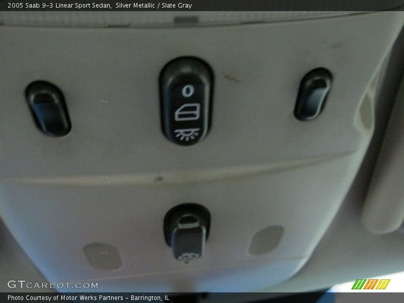 Silver Metallic / Slate Gray 2005 Saab 9-3 Linear Sport Sedan