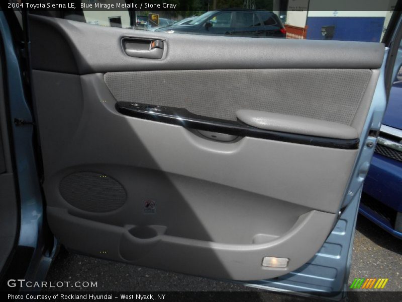 Blue Mirage Metallic / Stone Gray 2004 Toyota Sienna LE
